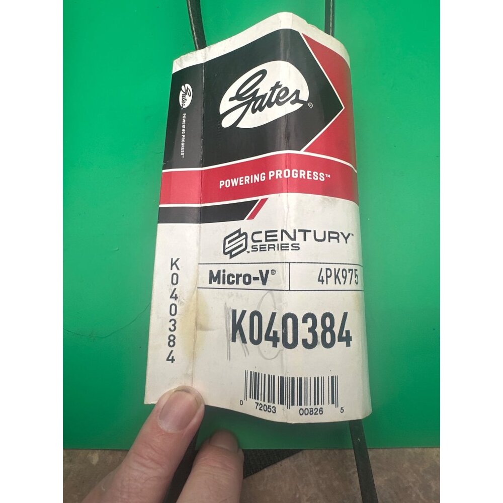 Gates Micro-V‎ Belt 4PK975 Century Series K040384 Global OE Supplier